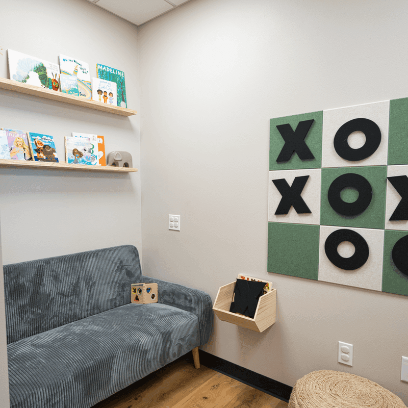 Kids play area at Ossman Harding Dental Bonney Lake office